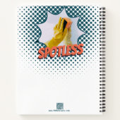 プロモーションスピーチバブルデザインクリーナーレシピ ノートブック (裏面)