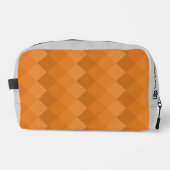 プロモーションダイヤモンドパターングレーオレンジ ドップキット (正面)