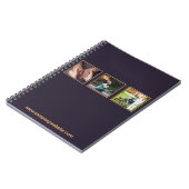 プロモーションパープルとオレンジ色のナースを熟成気に! ノートブック (左側)