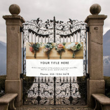 プロモーションビジネスフォトバナーと文字