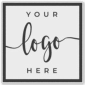 プロモーションビジネスロゴ会社ブランド車 シール (正面)