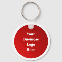 プロモーションビジネスロゴ |丸い金属キーチェーン キーホルダー