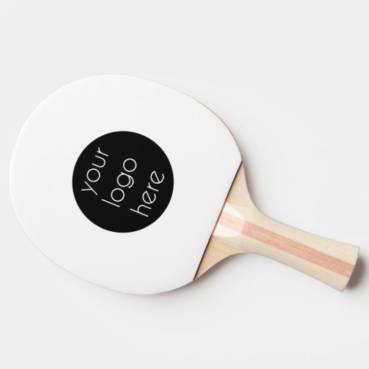 プロモーションビジネス会社ロゴテーブルテニス 卓球ラケット (横)