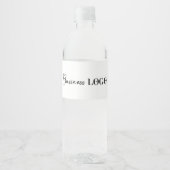 プロモーションビジネス会社ロゴ ペットボトルラベル (正面)