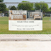 プロモーションビジネス2フォトバナーと文字 横断幕 (インサイチュ)