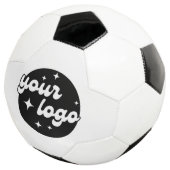 プロモーションブラック&ホワイトシンプルビジネスロゴ サッカーボール (3/4)