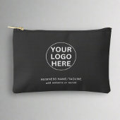 プロモーションブランドグレー会社のプロフェッショナルロゴ アクセサリーポーチ