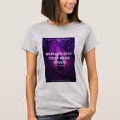 プロモーションモダンブックランチカバーライター作家 Tシャツ (正面)