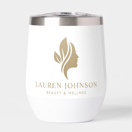 プロモーションロゴウェルネス美しいビジネスウォーター (正面)