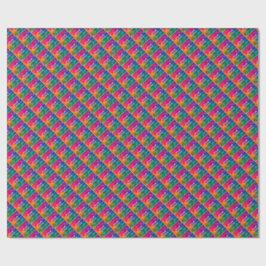 プロモーション会社のビジネスロゴをここにアップロード ラッピングペーパー (フラット)