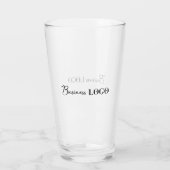 プロモーション会社のロゴ タンブラーグラス (裏面)