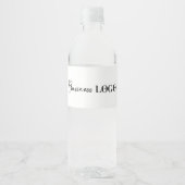 プロモーション会社のロゴ ペットボトルラベル (正面)