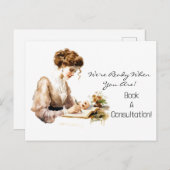 プロモーション会社事業葉書 ポストカード (正面/裏面)