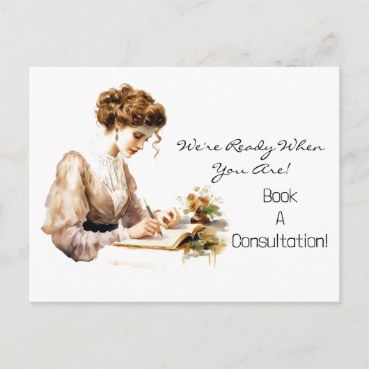 プロモーション会社事業葉書 ポストカード (正面)