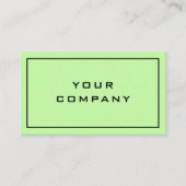 プロモーション名刺テンプレートカスタムの色 名刺 (正面)