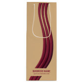 プロモーション独自ブランド包装カスタム ワインギフトバッグ (正面)