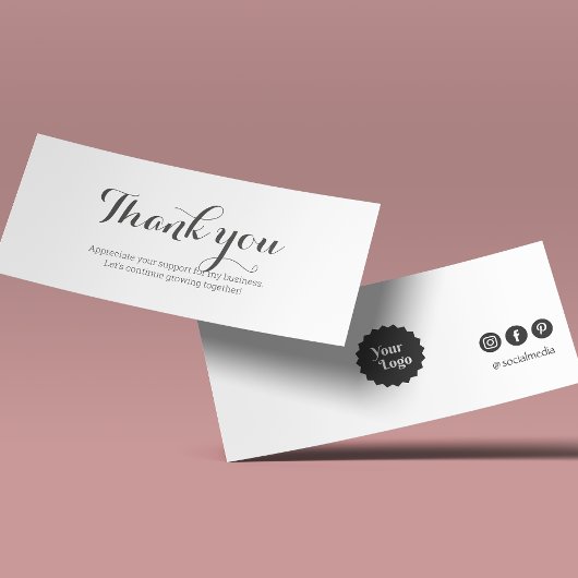 プロモーション用品は白黒ありがとう