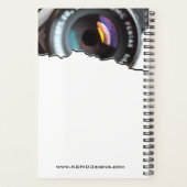 プロモーション白黒フォトコラージュ写真家 プランナー手帳 (裏面)