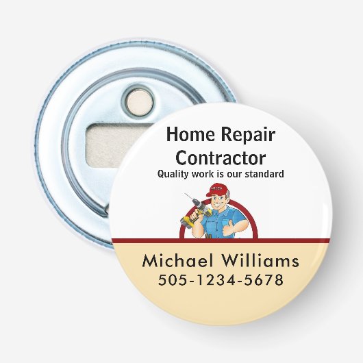 プロモーション磁石手利業者ホーム修理 栓抜き (正面)