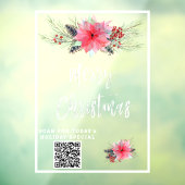 *～*プロモーション・ポインセティアAP20クリスマス ウィンドウサイン (シート3)