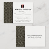 プロモーション 予約カード (正面/裏面)