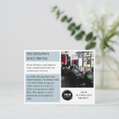 プロモ企業のーションまたは割引 ポストカード (スタンド正面)