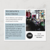 プロモ企業のーションまたは割引 ポストカード (正面)