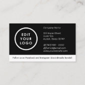 プロモ名刺 エンクロージャーカード (裏面)