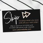 プロモ名刺 エンクロージャーカード