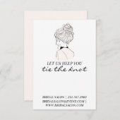 プロモ結婚ーションヘアタイスクルンキーホルダー エンクロージャーカード (正面/裏面)