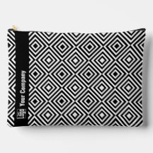 プロモ 会社ロゴ名 ブラック＆ホワイト パターン