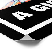 プロライフかわいい笑顔中国のベビーライフポスター ポスター (角)