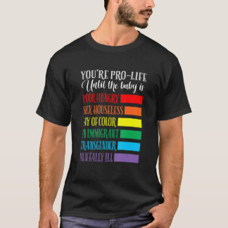 プロライフの服 Tシャツ