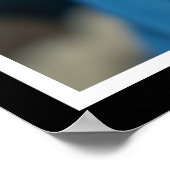 プロライフの美しいアジアの赤ちゃん男の子が笑顔で ポスター (角)