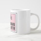 プロライフはアンチ強制誕生 ジャンボコーヒーマグカップ (右)