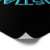 プロライフクリスチャン(クロスリボン付き/ピンク/ブルーリボン付き) ポスター (角)