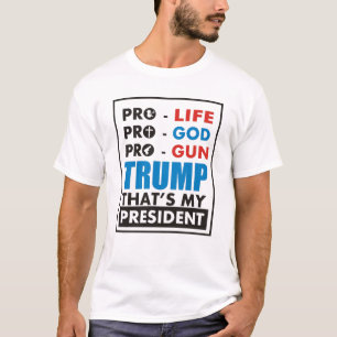 プロライフトランプフェトゥス誕生新生まれ規 Tシャツ