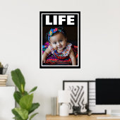 プロライフベイビー 美しいスペインのベイビーガール ポスター (ホームオフィス)