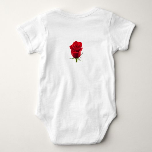 プロライフベビーワンピース ベビーボディスーツ (裏面)