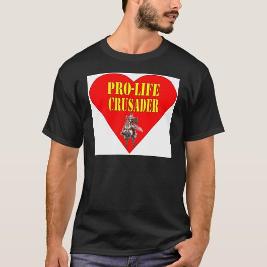 プロライフ十字軍 Tシャツ (正面)