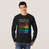 プロライフ派の服 Tシャツ (正面フル)