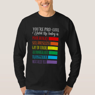 プロライフ派の服 Tシャツ