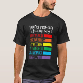 プロライフ派の服 Tシャツ