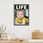 プロライフ笑顔ベビー乳児ライフ ポスター (キッチン)