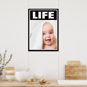 プロライフ笑顔ベビー乳児ライフ ポスター (キッチン)