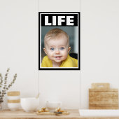 プロライフ笑顔ベビー乳児ライフ ポスター (キッチン)