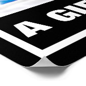 プロライフ笑顔男の赤ちゃんライフポスター ポスター (角)