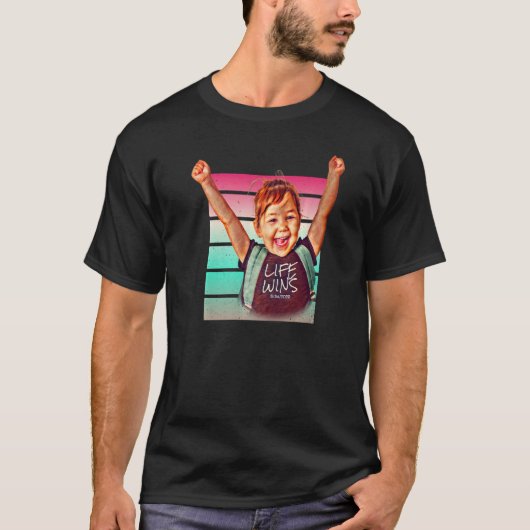 プロライフ運動の権利プロライフの支持者 Tシャツ (正面)