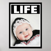 プロライフ ベビー 美しい ポーランドの赤ちゃん 女の子 ポスター (正面)