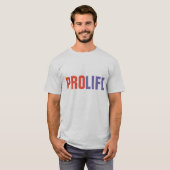 プロライフ 反堕胎Tシャツ Tシャツ (正面フル)